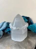 Bergkristal fire and ice iriskwarts hoge trilling zuivert, Ophalen of Verzenden