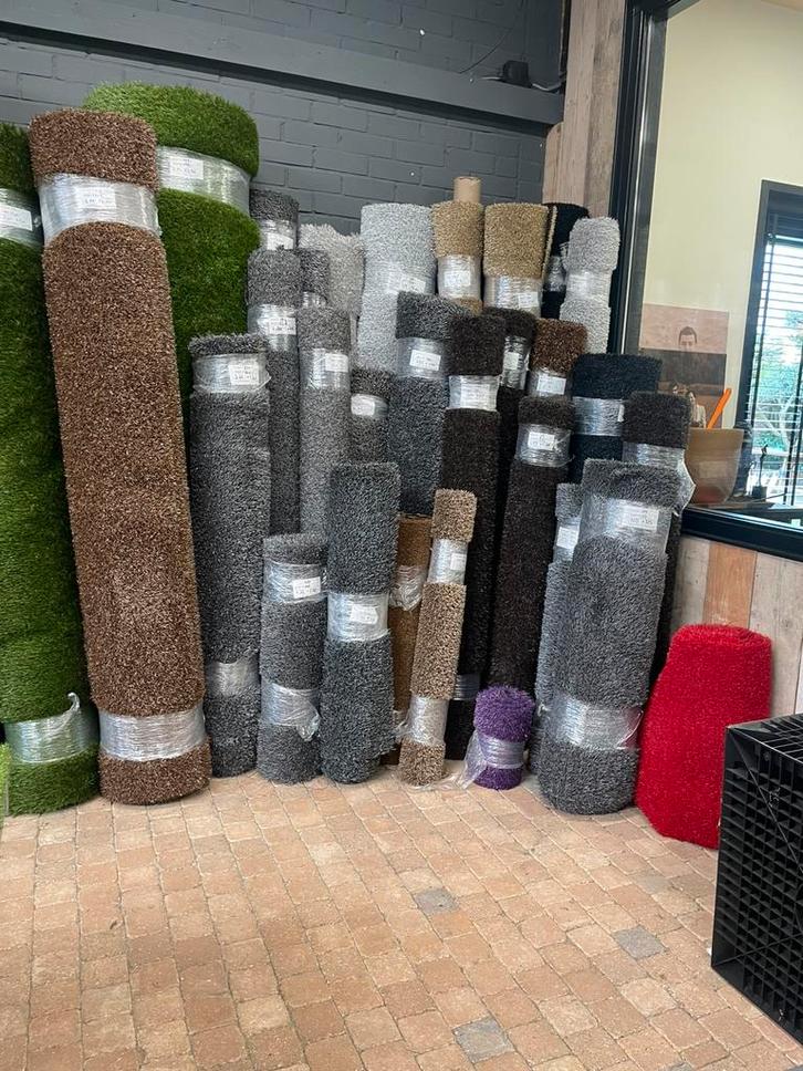 Gekleurde Kunstgras Coupons-verschillende soorten!, Tuin en Terras, Gras en Kunstgras, Nieuw, Kunstgras, 20 m² of meer, Ophalen