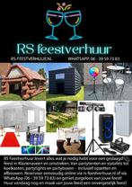Feestapparatuur huren omgeving Emmen/Klazienaveen, Ophalen of Verzenden, Nieuw, Verjaardag