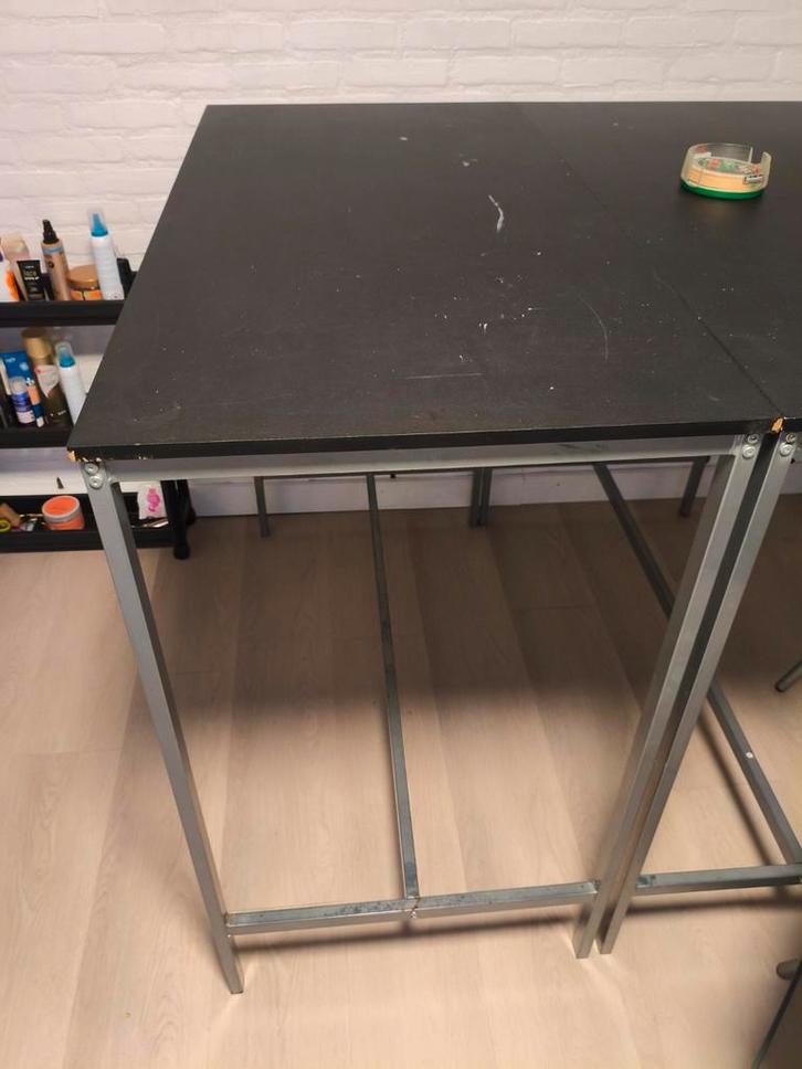 2 Bartafels + 6 Barkrukken, Huis en Inrichting, Tafels | Statafels, Gebruikt, Ophalen of Verzenden