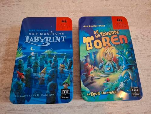 De betoverde toren en het magische labyrint spel, Hobby en Vrije tijd, Gezelschapsspellen | Bordspellen, Zo goed als nieuw, Ophalen of Verzenden