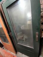 Buitendeur Hardhout glas Rechts draaiend 86 x 199 Deur slot, Doe-het-zelf en Verbouw, Deuren en Horren, Ophalen, Gebruikt, 80 tot 100 cm