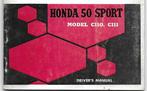 Honda C110 Honda C111 manual handleiding (3825z), Fietsen en Brommers, Handleidingen en Instructieboekjes, Ophalen of Verzenden