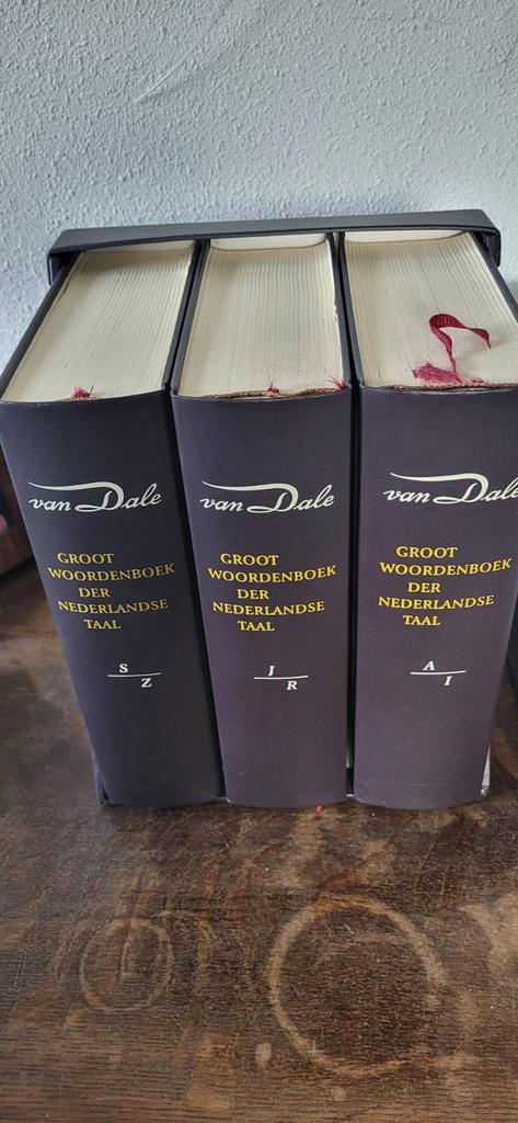 Van Dale Groot Woordenboek der Nederlandse Taal (3 delen), Boeken, Woordenboeken, Zo goed als nieuw, Nederlands, Van Dale, Ophalen