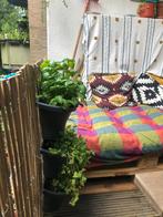 Elho | Plantenbak | Vertical Forest | Balkon | Grijs, Ophalen, Kunststof, Minder dan 30 cm, Balkon