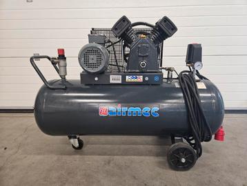 Airmec KP150400P mobiele zuigercomopressor 400V 8b 400 l/min beschikbaar voor biedingen