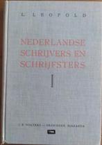 Nederlandse schrijvers en schrijfsters deel I L. Leopold, L. Leopold, Ophalen of Verzenden, Zo goed als nieuw, Nederland