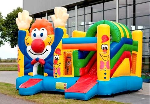 Springkussen multiplay clown te huur, Hobby en Vrije tijd, Feestartikelen | Verhuur, Ophalen of Verzenden