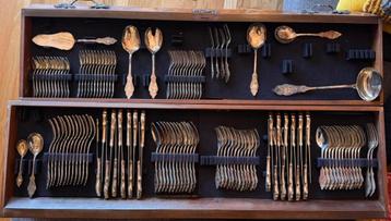 Robbe & Berking verzilverd bestek – 122-delig bestek beschikbaar voor biedingen