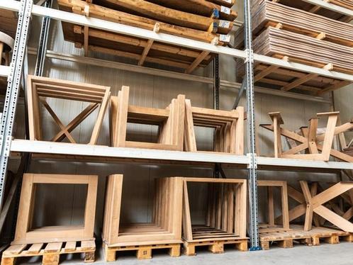 Tafelpoot | Massief eiken | Bartafelpoten | Eettafel poten, Huis en Inrichting, Tafelonderdelen, Nieuw, Tafelpoot, 50 tot 100 cm