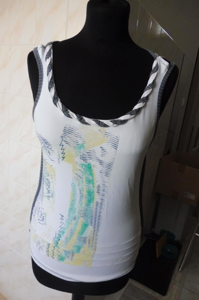 shirt van B FASHION NIEUW  MET KAARTJE, Verzenden, Wit, Nieuw, B FACHION