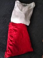 Rode broek, Ophalen of Verzenden, Zo goed als nieuw, Rood, Overige typen