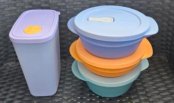 Tupperware crystal wave set beschikbaar voor biedingen