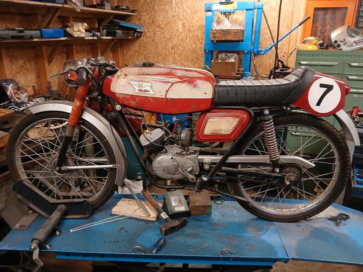 Malanca 3MS brommer, Fietsen en Brommers, Brommers | Oldtimers, Overige merken, Ophalen