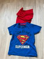 Superman T-shirt met cape 98-104, Ophalen of Verzenden, Zo goed als nieuw, 104 of kleiner, Jongen of Meisje