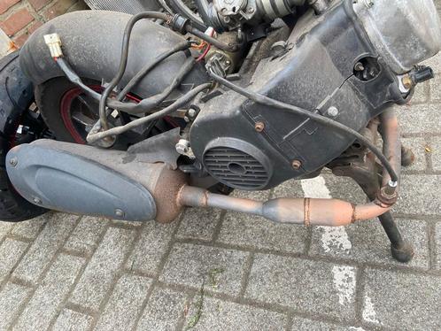 GY6 50cc 4T injectie blok compleet, Fietsen en Brommers, Brommeronderdelen | Scooters, Zo goed als nieuw, Overige merken, Blok