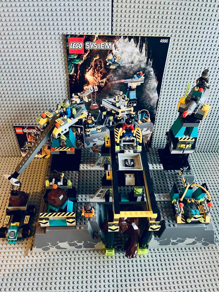 LEGO Rock Raiders 4990 Rock Raiders HQ, Kinderen en Baby's, Speelgoed | Duplo en Lego, Gebruikt, Lego, Complete set, Ophalen of Verzenden