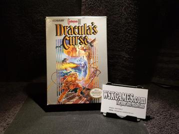 Nintendo Nes Game - Castlevania Dracula Curse | Ntsc-Usa beschikbaar voor biedingen