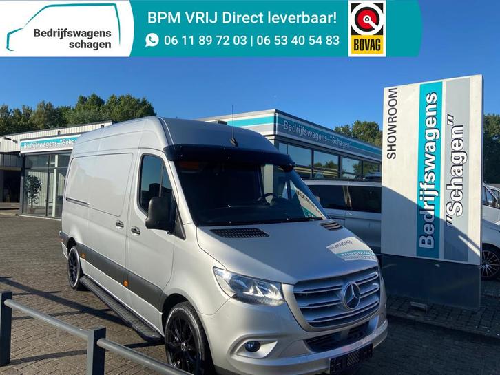 Mercedes-Benz Sprinter 319 3.0 CDI V6 L2H2 E6 | Zeer netjes, Auto's, Bestelauto's, Bedrijf, Te koop, ABS, Airbags, Airconditioning