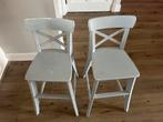 2x Ikea ingolf barkruk, Huis en Inrichting, Barkrukken, 1 kruk, Ophalen of Verzenden, Zo goed als nieuw, 60 tot 90 cm