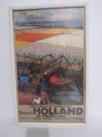 poster besuch Holland, Met lijst, Ophalen of Verzenden, A1 t/m A3, Reclame