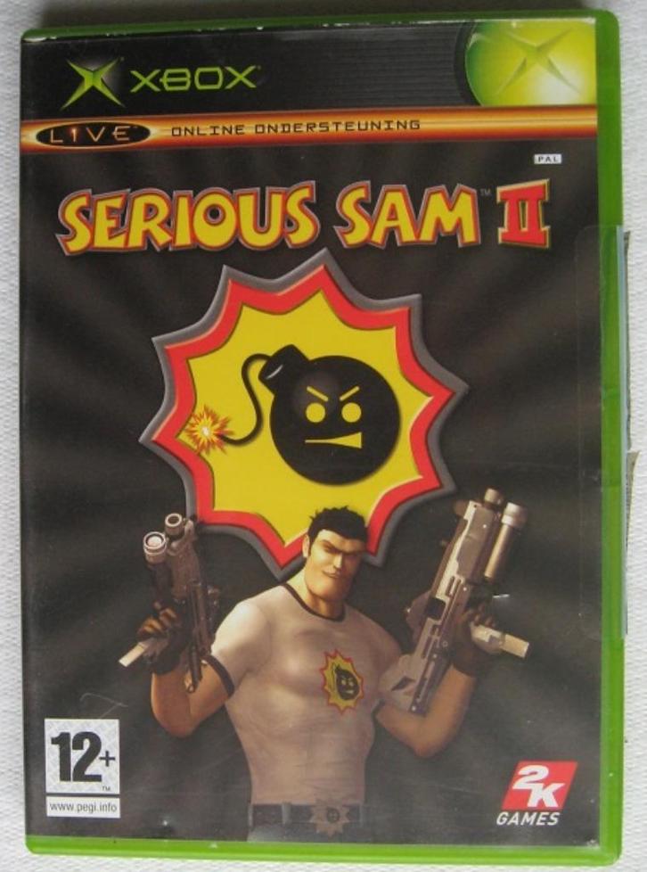 XBOX Live - Serious Sam II (PAL) met boekje (Nederlands), Spelcomputers en Games, Games | Xbox Original, Gebruikt, Vechten, 1 speler