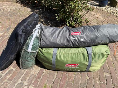 Coleman cook 4 persoons tent, Caravans en Kamperen, Tenten, Gebruikt, Ophalen of Verzenden