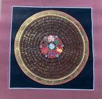 Thangka; Mandala (Ohm-Mani-Padme-Hum), Antiek en Kunst, Verzenden