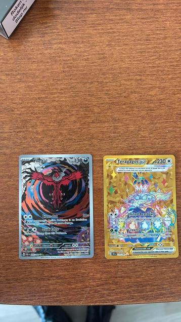 Yveltal 205/182 Terapagos EX 173/142 beschikbaar voor biedingen