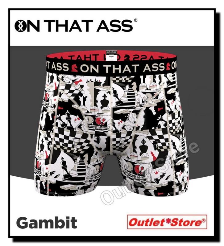 ON THAT ASS boxers maat M boxershort man nieuw Gambit borg, Kleding | Heren, Ondergoed, Boxer, Ophalen of Verzenden