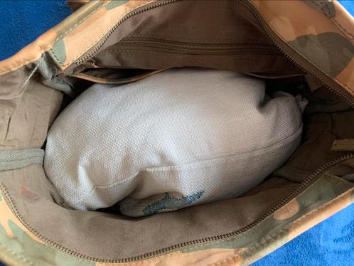Mooie leren rugtas in camouflage print, Sieraden, Tassen en Uiterlijk, Tassen | Rugtassen, Gebruikt, 25 tot 40 cm, 30 tot 45 cm