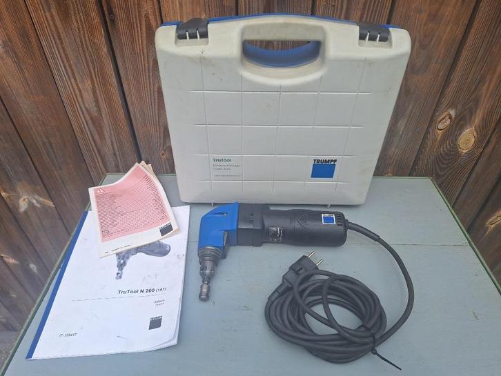 TruTool Trumpf N200 knabbelschaar, Doe-het-zelf en Verbouw, Gereedschap | Handgereedschap, Zo goed als nieuw, Ophalen of Verzenden