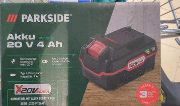 Parkside Batterie 20v 4ah