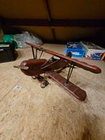 Antiek Houten Vliegtuig Model, Hobby en Vrije tijd, Modelbouw | Vliegtuigen en Helikopters, Ophalen