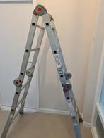 Opvouwbare ladder, Ophalen, 2 tot 4 meter