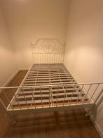 Ikea bed, Ophalen, Wit, Tweepersoons, 140 cm