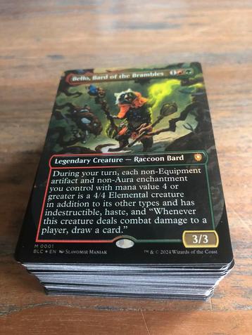 Mtg commander deck bello bloomburrow beschikbaar voor biedingen