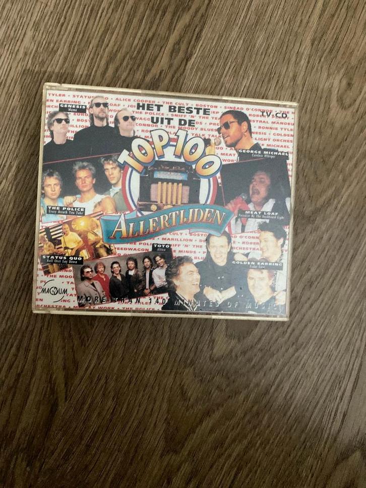 Dubbel CD Het beste uit de top 100 allertijde, Cd's en Dvd's, Cd's | Verzamelalbums, Zo goed als nieuw, Pop, Ophalen of Verzenden