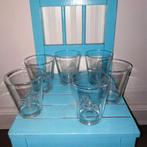 Spa mineraalwater glazen 6 stuks, Ophalen, Glas of Glazen, Gebruikt, Glas