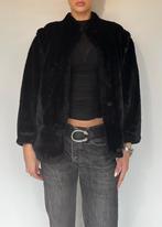 Vintage faux fur jas, Ophalen of Verzenden, Zo goed als nieuw