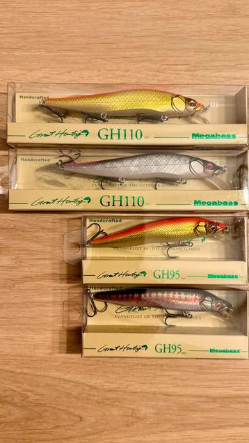 Megabass Great Hunting GH110 en GH95  jerkbait NIEUW beschikbaar voor biedingen