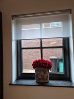 4x Rolgordijnen Wit Lichtdoorlatend, Ophalen, Wit, 50 tot 100 cm, Zo goed als nieuw