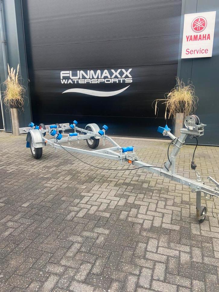 Itrailer 650vk - 4,60m 3x gebruikt in nieuwstaat boottrailer, Watersport en Boten, Boottrailers, Zo goed als nieuw, Minder dan 6 meter