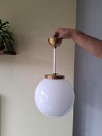 Vintage plafondlamp hanglamp Art deco, Ophalen of Verzenden, Gebruikt, Glas, Art deco retro