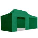 Easy Up Vouw-Tent / Marktkraam 3x6m.Stalen Frame 55kg Groen, Opvouwbaar, Partytent, Nieuw, Ophalen of Verzenden
