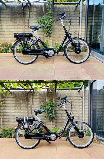 2xElektrische Gazelle Balance.Fr U46 cm.Totaal.km 778-1877 beschikbaar voor biedingen