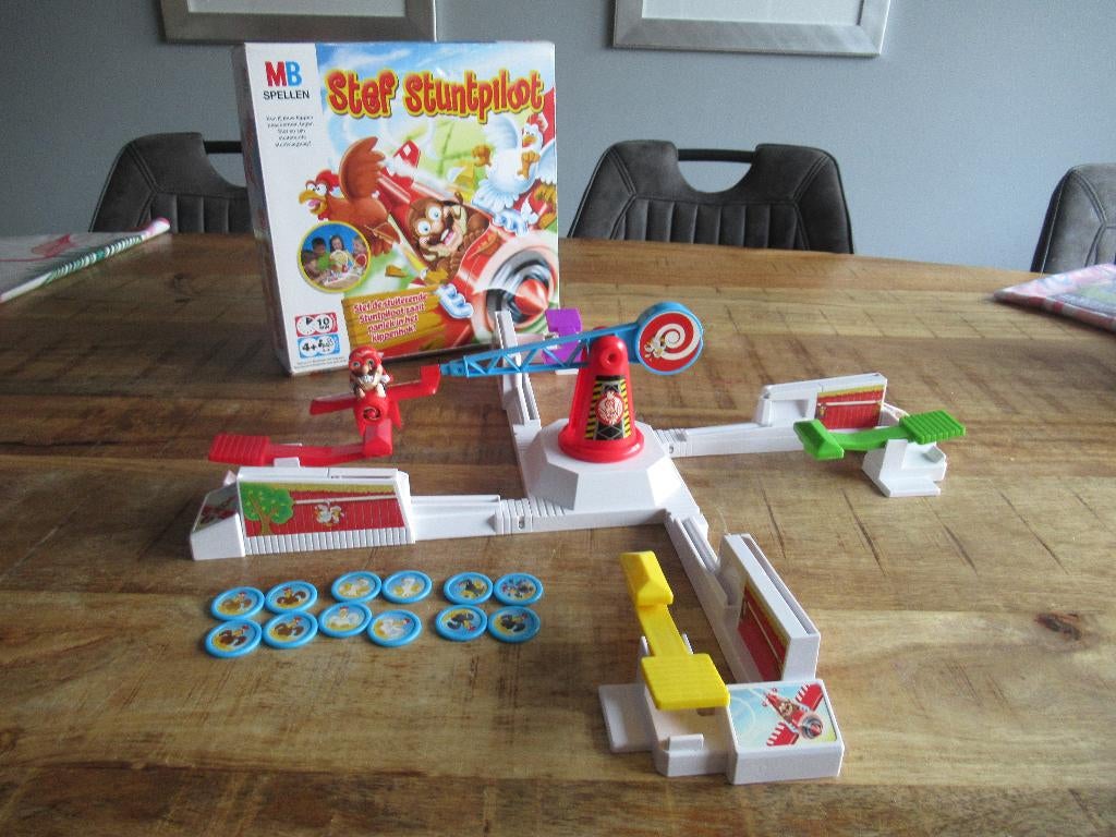 Als Nieuw spel Stef stuntpiloot van MB spellen., Ophalen of Verzenden, Zo goed als nieuw