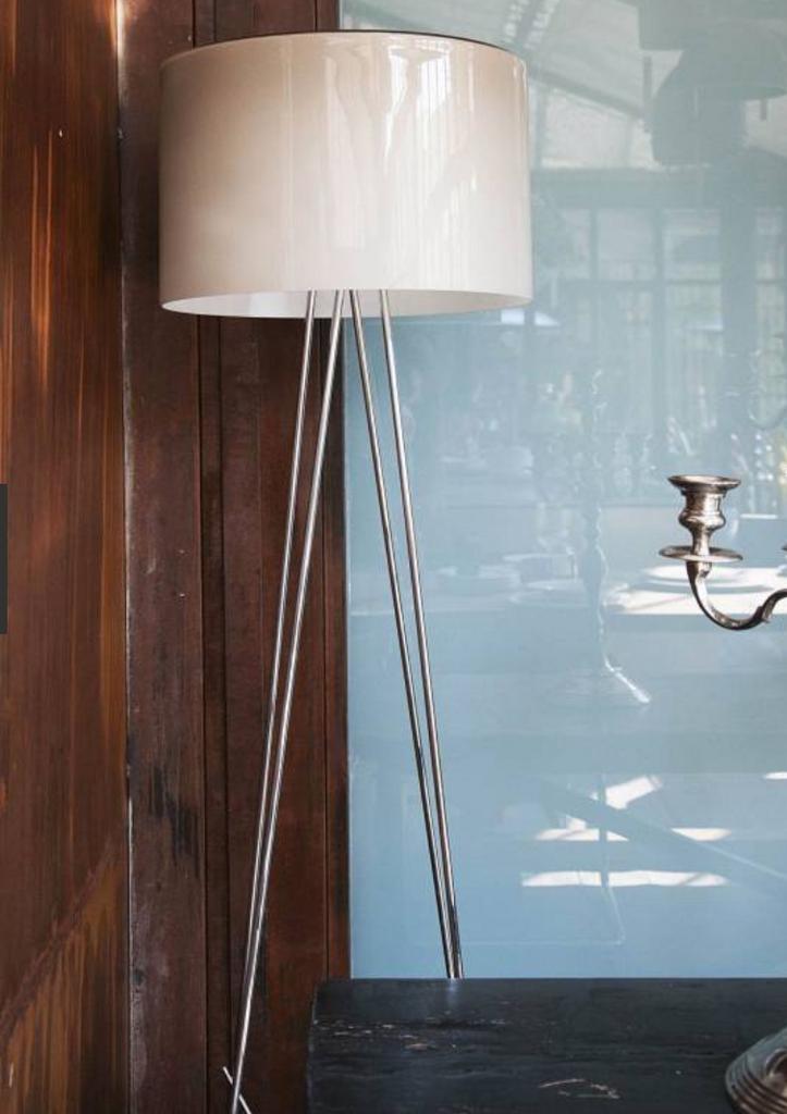 Flos Ray F2 Vloerlamp, Huis en Inrichting, Lampen | Vloerlampen, Zo goed als nieuw, 150 tot 200 cm, Glas, Metaal, Ophalen