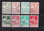België 1910 Caritas gestempeld OBP 84-91, Ophalen, Gestempeld, Gestempeld