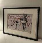 BANKSY : litho met certificat, Antiek en Kunst, Kunst | Litho's en Zeefdrukken, Ophalen of Verzenden